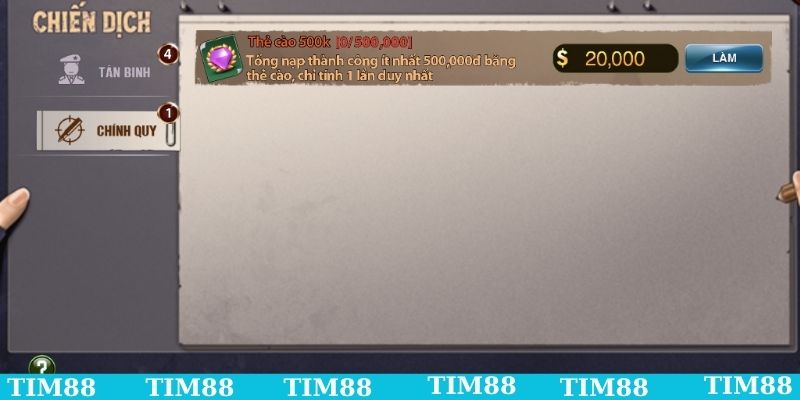 Hướng dẫn tham gia ưu đãi TIM88